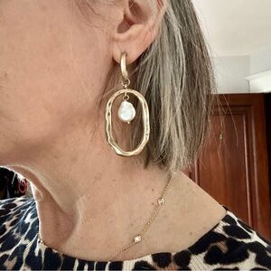 Elegant Pearl Drop Earrings